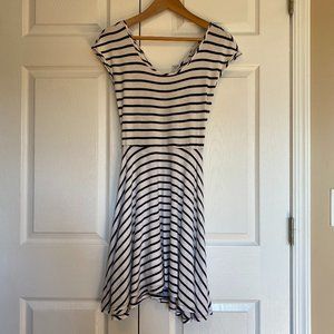Charlotte Russe Striped Dress - Size Large